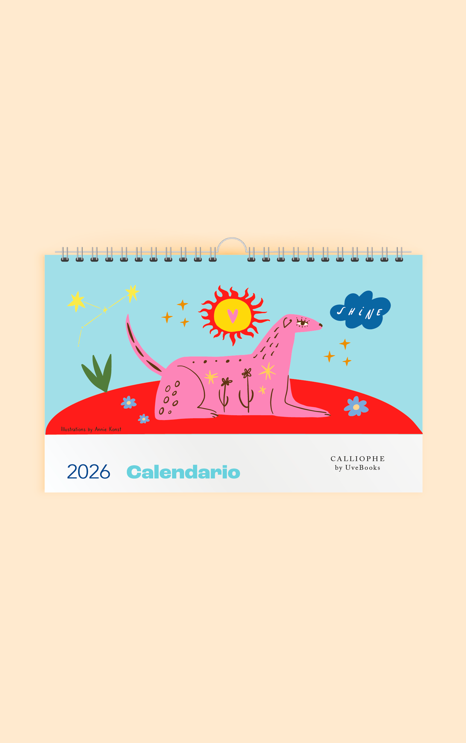 Calendario 2026 Calliophe by Uve Books